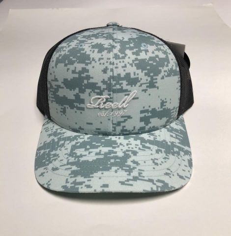 Reell Curved Trucker Cap SCALE CAMO ICE