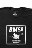 Black Mouth Error 404 Logo Tee BLACK