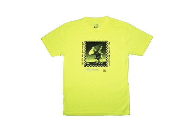 Black Mouth Searching Tee SAFETY YELLOW