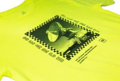 Black Mouth Searching Tee SAFETY YELLOW