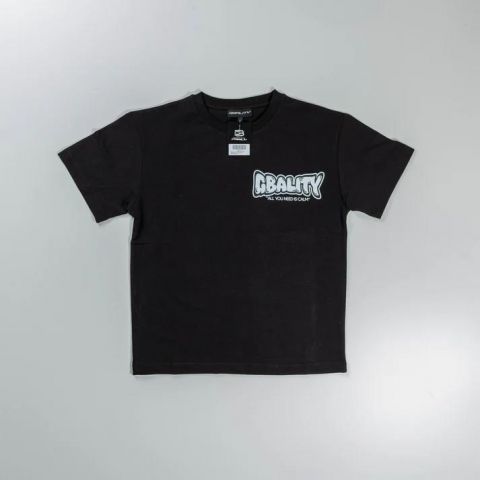 Camiseta Gbality All you need is calm NEGRO