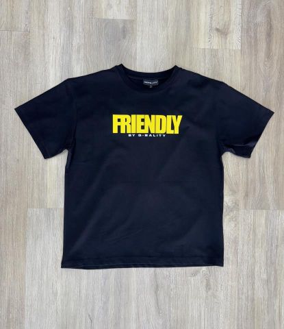 Camiseta ¨Gbality¨ Friendly - NEGRO