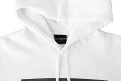 Black Mouth Skate Shadow Hoody WHITE