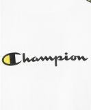 Champion Tape Logo Crewneck WHITE