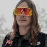 Gafas de sol CHPO BRAND Henrik YELLOW RED MIRROR
