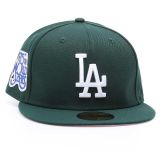 New Era MLB 5950 Los Angeles Dodgers 75th DARK GRN