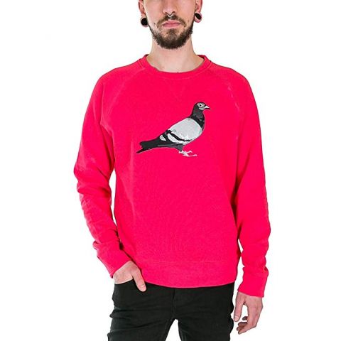 Staple ® Embroidered Fleece Crewneck LAVA