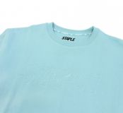 Staple ® Logo Fleece Crewneck AQUA