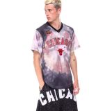 Mitchell & Ness Tie-Dye Mesh Jersey Bulls