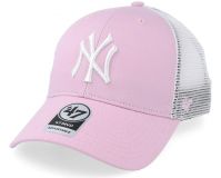 ´47 BRAND ® New York Yankees Trucker Hat PINK