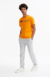 Champion Script Logo Crew Neck T-Shirt-AUT. ORANGE