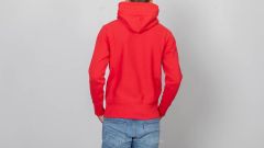 Champion Script Logo Reverse Weave Hoodie-RED