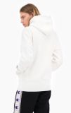 Champion Script Logo Reverse Weave Hoodie-WHITE