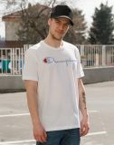 Champion Crewneck T-Shirt UV Color Change-WHITE