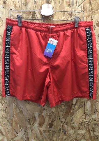 Lotto ® Short Beach Due Pl FLAME RED