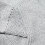 Champion Zip-Up Reverse Weave Script Logo Hood-GRY