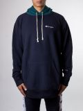 Champion Contrast Hood Reverse Weave -NAVY/TEAL