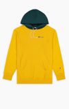 Champion Contrast Hood Reverse Weave-GOLD/TEAL