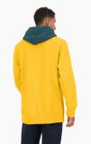 Champion Contrast Hood Reverse Weave-GOLD/TEAL