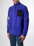 Champion Half Zip Top-BLUE