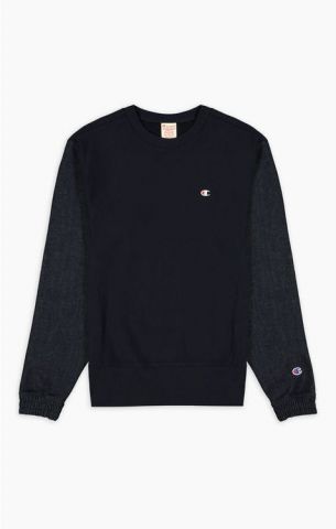 Champion Denim Reverse Weave Sweatshirt NAVY