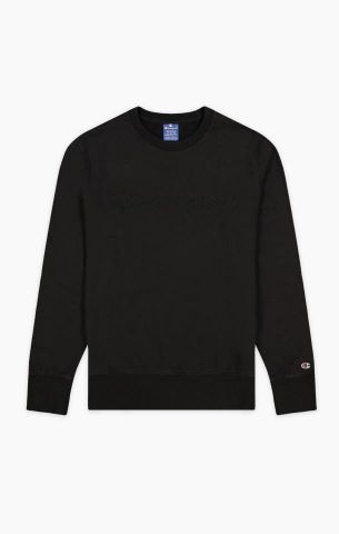 Champion Heavy Combed Crewneck BLACK