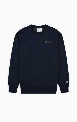 Champion Organic Cotton Blend Script Logo Back Swe