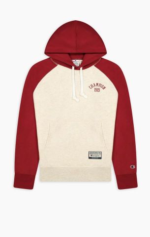 Champion 1919 Collegiale Logo Organic Hoody BURGUN