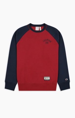 Champion Collegiate Logo Colour Block BUR/NAV