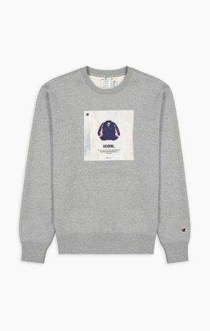 Champion Icon Graphic Print Organic Cotton Sweatsh