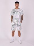 Pantalon corto Project X Paris Bandana