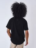 Camiseta Project X Paris basica texturizada NEGRO