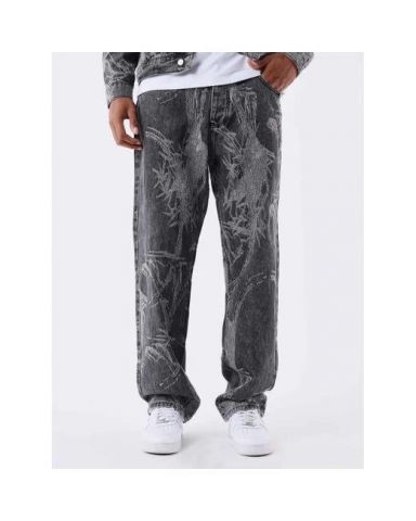 Pantalon vaquero Project x Paris NEGRO