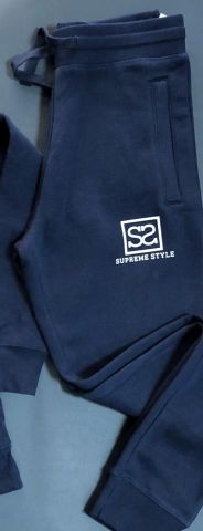 Supreme Style 1.0 3D Logo Pant NAVY/WHITE