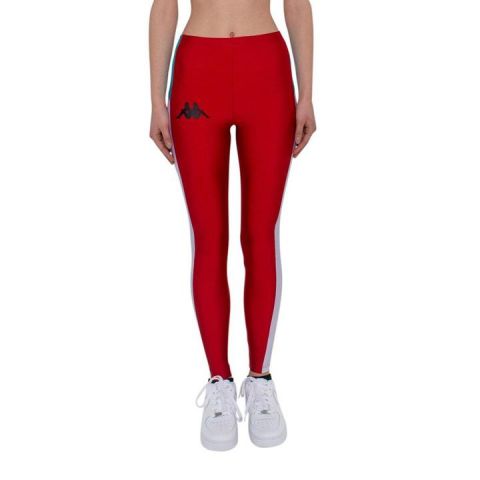 Kappa Carpin Authentic Race Legging RED/WHITE/TURQ