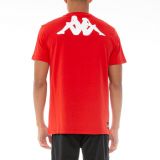 Kappa Cantid Authentic Race Tee RED BLAZE