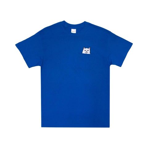 RIPNDIP ® Lord Nermal Pocket Tee ROYAL