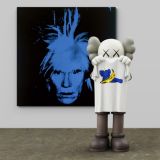 Kaws X Warhol ¨Pelar Aqui¨ Camiseta BLANCO