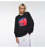 Sudadera KAWS + Warhol NEGRO