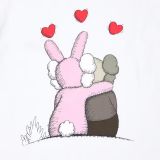 Kaws X Warhol ¨Amor¨ Camiseta BLANCO