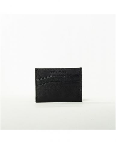Nixon Flaco Leather Card Wallet-Black