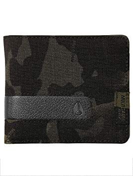 Nixon Showdown Bi-Fold Zip Wallet-Black Multicam
