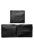 Nixon ® Pass Leather Coin-BLACK MONO