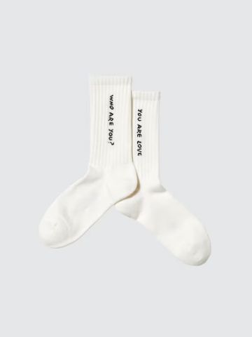 Calcetines Keith Haring BLANCO