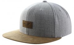 Reell Suede 6-Panel Cap Heather Light Grey