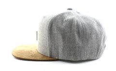 Reell Suede 6-Panel Cap Heather Light Grey