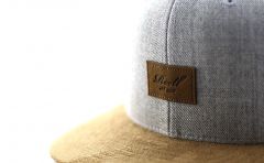 Reell Suede 6-Panel Cap Heather Light Grey