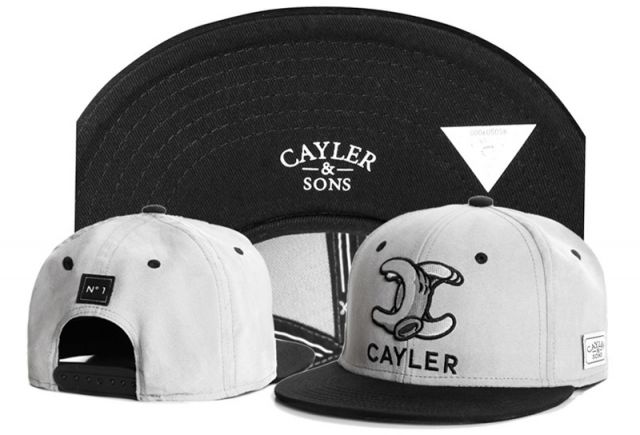 Cayler & Sons ® Still No.1 Cap GRY SUEDE/BLACK/WHT