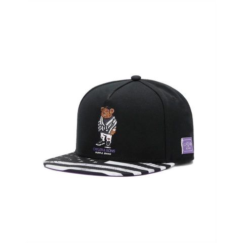 Cayler & Sons ® WL Purple Swag Cap BLACK