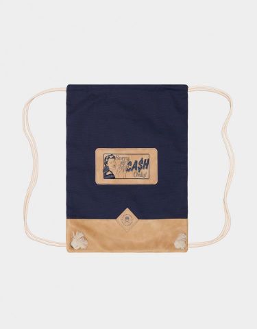 Cayler & Sons CL Cash Only Gymbag-NAVY/SAND